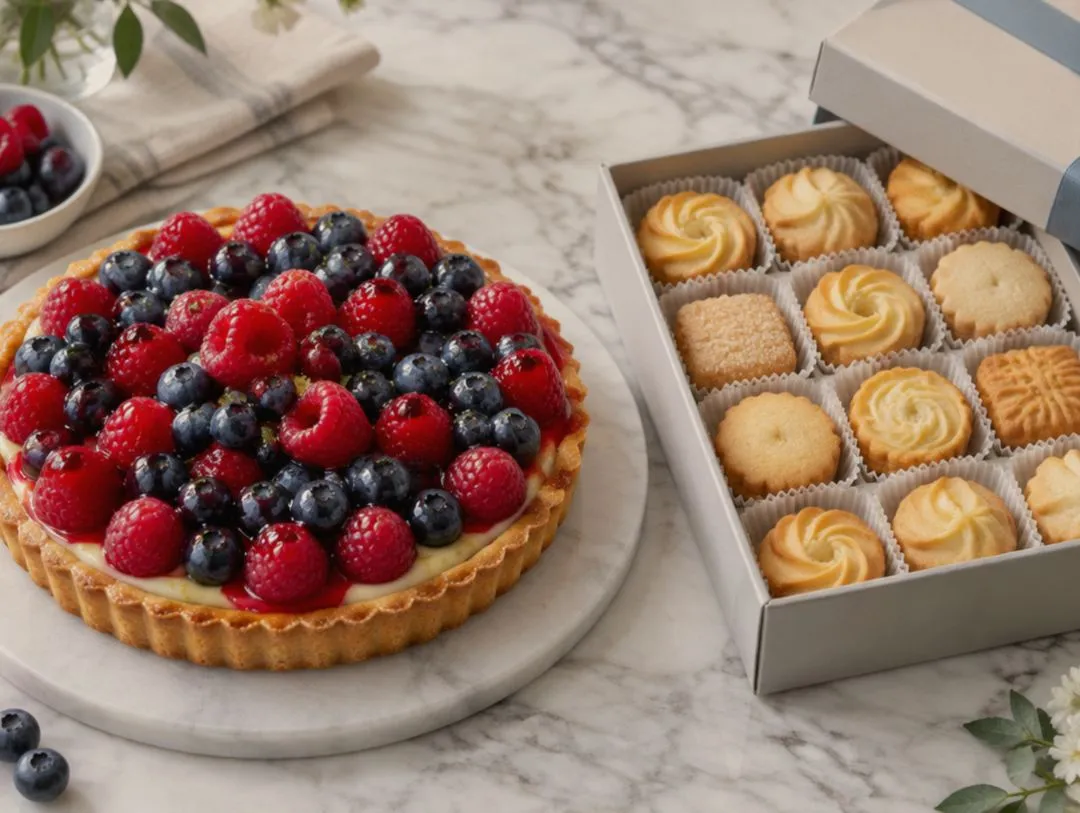 Tarta de frutos rojos